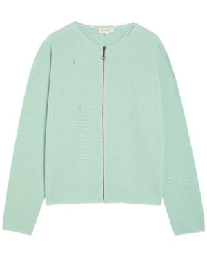 Second Layer Friends Cashmere And Wool-Blend Sweater - Green