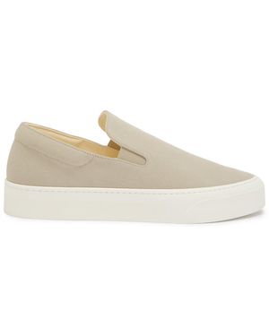 The Row Mh Canvas Trainers - White