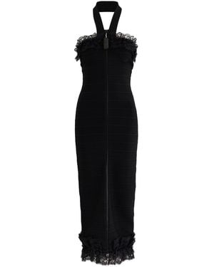 tami lace tiered maxi dress Black Sequin Cut Out Dress main image 0