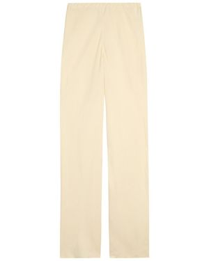 Faithfull the Brand Florine Straight-Leg Woven Trousers - Natural