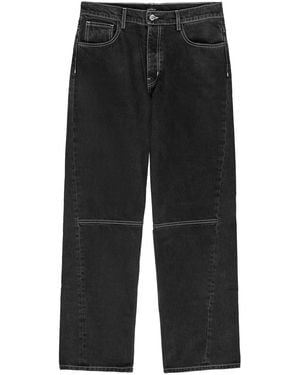 NAHMIAS Venice Straight-Leg Jeans - Black