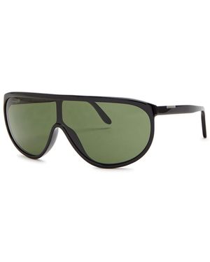 TOTEME Shield Aviator-Style Sunglasses - Green