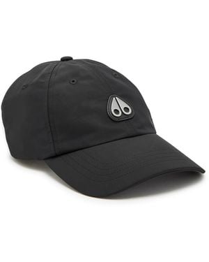 Moose Knuckles Logo Shell Cap - Black