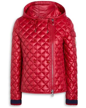 Moncler Corbelin Quilted Shell Jacket - Red