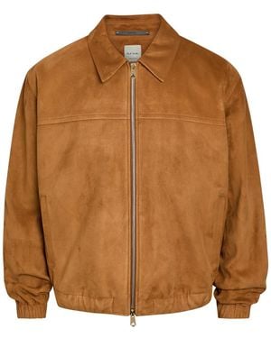 Paul Smith Suede Jacket - Brown