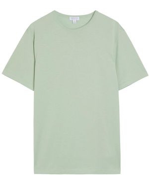Sunspel Cotton T-Shirt - Green
