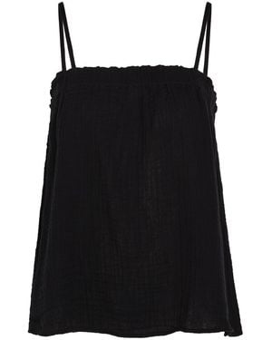 Eileen Fisher Cotton Cami Top - Black