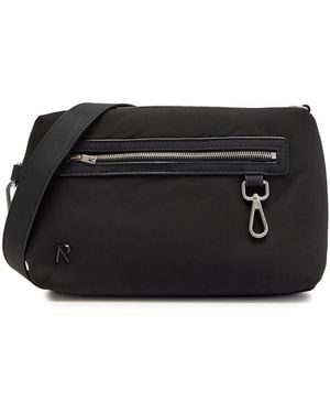 Represent Logo Nylon Cross-Body Bag - Black