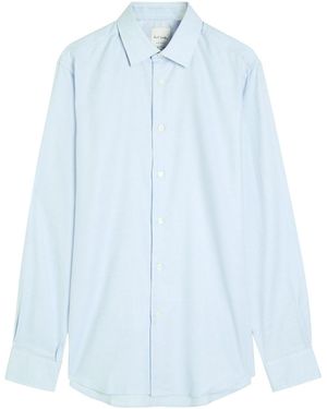 Paul Smith Tailored Fit Cotton Shirt - Blue