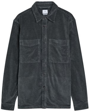 Paul Smith Corduroy Overshirt - Black