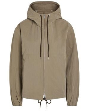 Studio Nicholson Hooded Nylon Jacket - Green