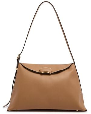 3.1 Phillip Lim Id Soft Leather Shoulder Bag - Brown