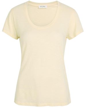 American Vintage Jacksonville Slubbed Cotton-Blend T-Shirt - Natural