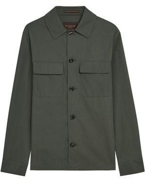 Slowear Cotton Overshirt - Green