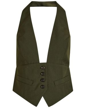 Ronny Kobo Alesis Woven Top - Green