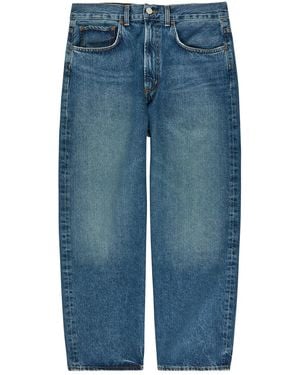 Agolde Deka Relaxed Straight-Leg Jeans - Blue