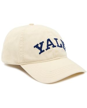 GANT Yale Embroidered Cotton-Twill Cap - White