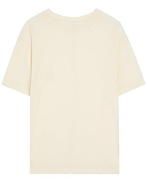 Another Tomorrow Boy Jersey T-Shirt - Natural