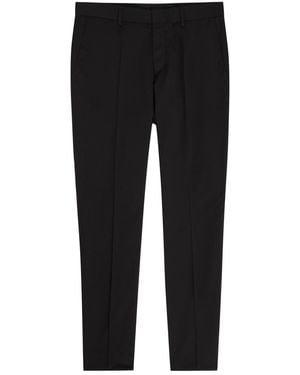 BOSS Genius Slim-Leg Wool Pants - Black