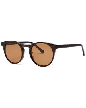 Finlay & Co. Percy Round-Frame Sunglasses - Brown