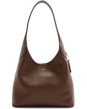 COACH Brooklyn 28 Leather Shoulder Bag - Brown