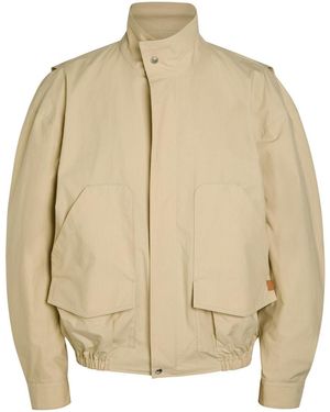 Calvin Klein Donald Patch-Pocket Cotton Jacket - Natural