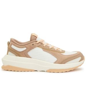Athletic Propulsion Labs Jogger Panelled Mesh Trainers - Natural