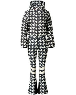 Perfect Moment Polar Flared-Leg Ski Suit - Black