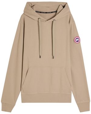 Canada Goose Huron Hooded Cotton Sweatshirt - Natural