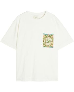 CHE Bloom Cotton T-Shirt - White