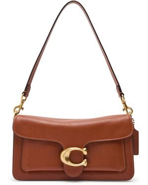 COACH Tabby 26 Leather Shoulder Bag - Brown