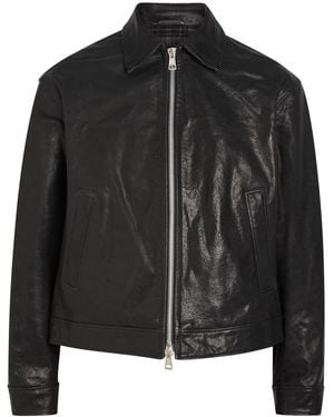 Picante Leather Jacket - Black