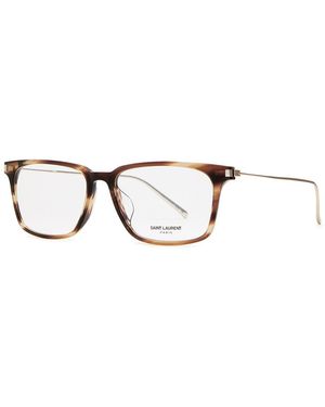 Saint Laurent Rectangle-Frame Optical Glasses - Multicolour