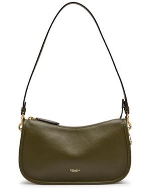 COACH Waverly Leather Shoulder Bag - Metallic