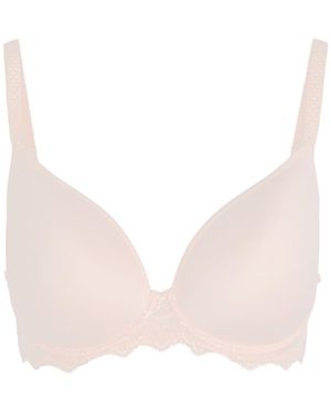 Simone Perele Caresse Spacer Plunge Bra - Natural