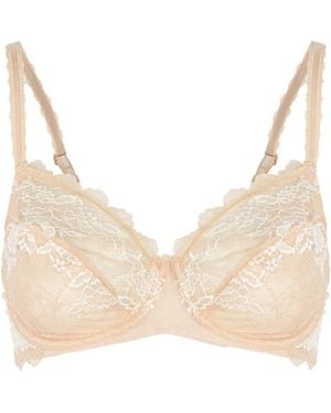 Wacoal Lace Perfection Underwired Bra - Natural