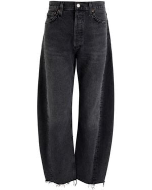 Agolde Luna Barrel-Leg Jeans - Blue