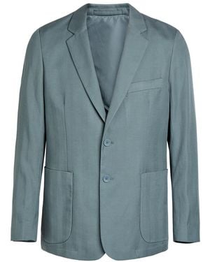 Percival Tailored Woven Blazer - Green