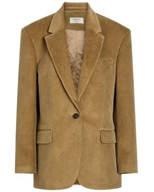 Rohe Oversized Corduroy Blazer - Green