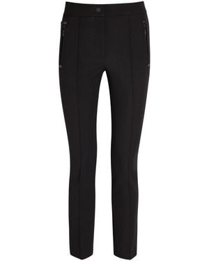 Moncler Slim-Leg Twill Ski Trousers - Black
