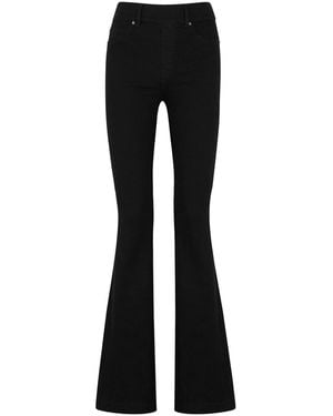 Spanx Flared-Leg Jeans - Black