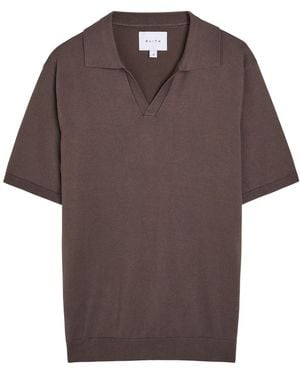 Raith Priva Cotton Polo Shirt - Brown