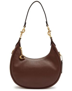 COACH Jonie 22 Leather Shoulder Bag - Brown