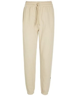 Stella McCartney Adidas X Logo-Print Cotton Sweatpants - Natural