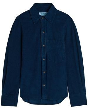 Victoria Beckham Corduroy Shirt - Blue