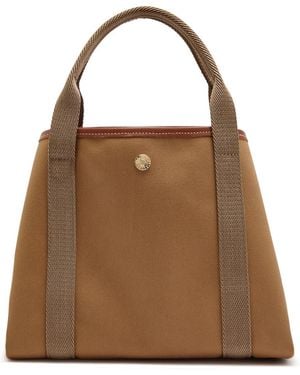 Rue de Verneuil Traversée S Twill Tote Bag - Brown