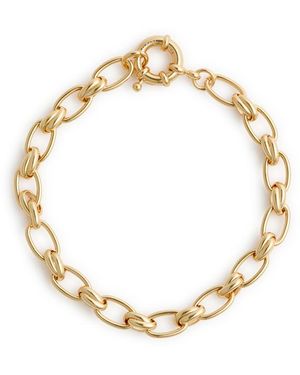 Daisy London X Polly Sayer Vintage Link 18Kt-Plated Bracelet - Metallic