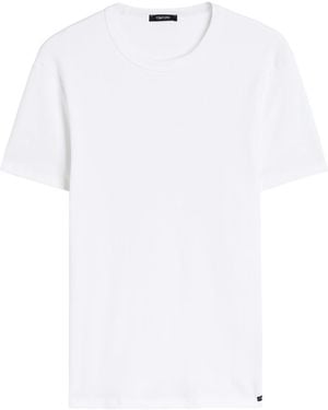 【関税＆送料込み】Tom Ford White Cotton T-Shirts TOM FORD Cotton-Jersey T-Shirt for Men | MR PORTER