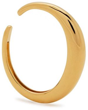 Nina Gordon Jean Large 14Kt Vermeil Ear Cuff - Metallic