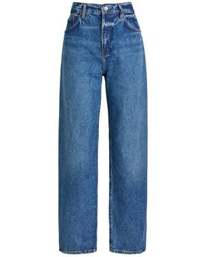Reformation Val Straight-Leg Jeans - Blue